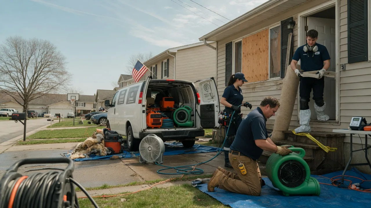 Water Damage Restoration in Walkerton, IN near me